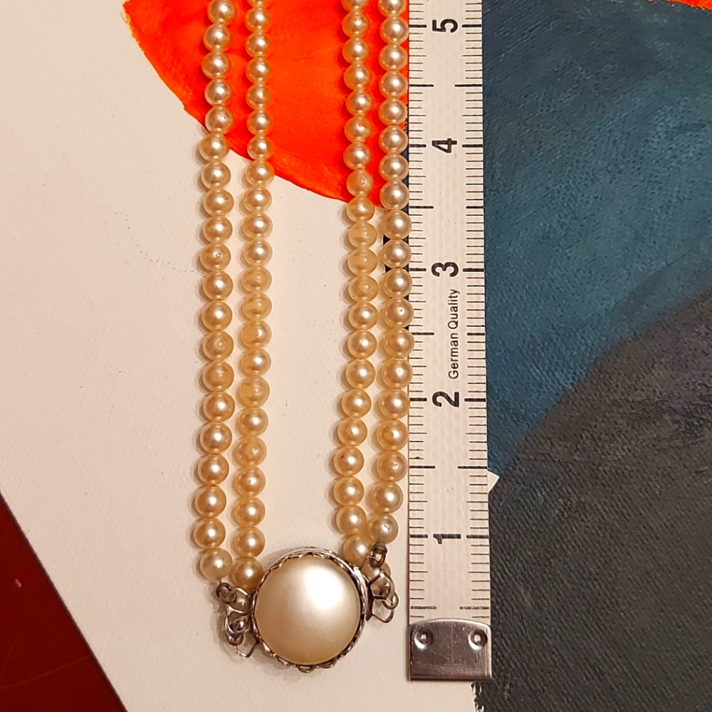 Sarah Cov faux pearl necklace